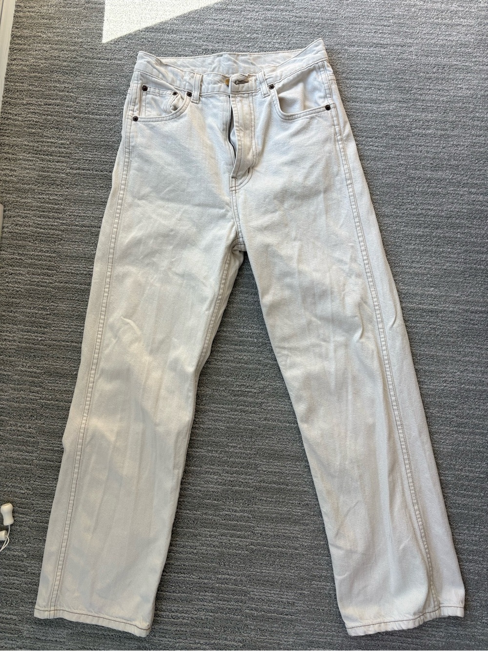 B SIDES High Straight Jeans
